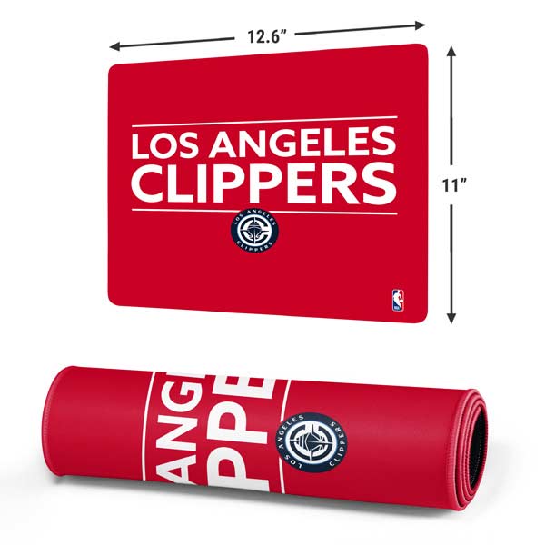 NBA Los Angeles Clippers Standard Red Gaming Mouse Pad Moonbestprint