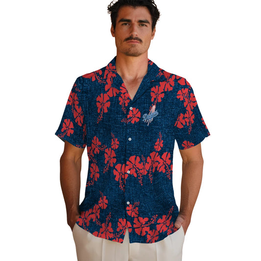 Los Angeles Dodgers Hawaiian Shirt - 50th State Flower | Moonbestprint