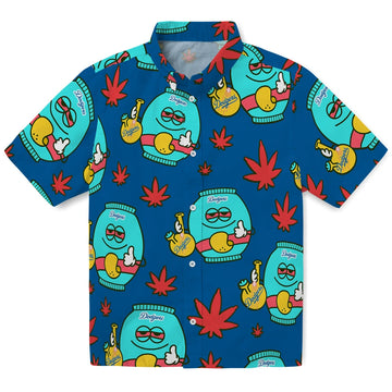 Los Angeles Dodgers Hawaiian Shirt - Chill Vibe | Moonbestprint