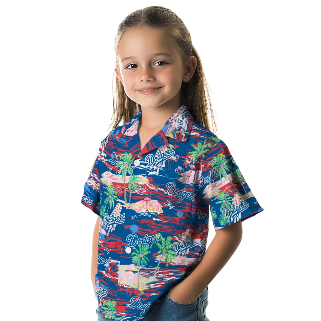 Los Angeles Dodgers Flamingo Retreat 2026 Hawaiian Shirt – Moonbestprint