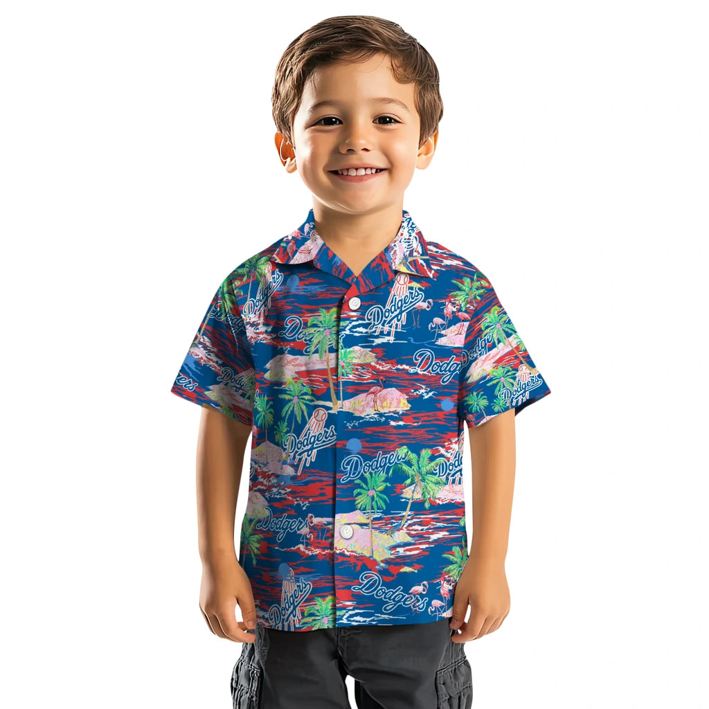 Los Angeles Dodgers Flamingo Retreat 2026 Hawaiian Shirt – Moonbestprint