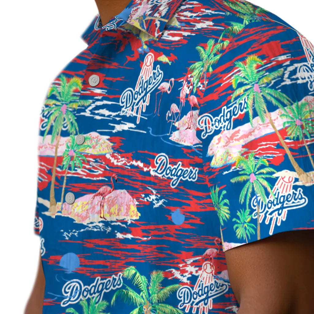 Los Angeles Dodgers Hawaiian Shirt - Hawaii Island | Moonbestprint