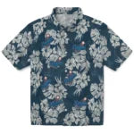 Los Angeles Dodgers Hawaiian Shirt - Hibiscus Flowers | Moonbestprint
