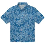 Los Angeles Dodgers Hawaiian Shirt - Hibiscus Oasis | Moonbestprint