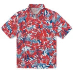 Los Angeles Dodgers Hawaiian Shirt - Hibiscus Overlay | Moonbestprint