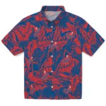 Los Angeles Dodgers Hawaiian Shirt - Monstera Layer | Moonbestprint