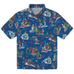 Los Angeles Dodgers Hawaiian Shirt - Simpsons Christmas | Moonbestprint