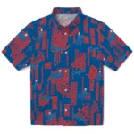 Los Angeles Dodgers Hawaiian Shirt - Turtle Lines | Moonbestprint