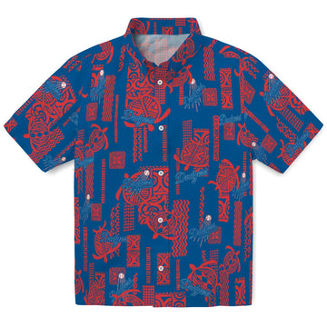 Los Angeles Dodgers Hawaiian Shirt - Turtle Lines | Moonbestprint