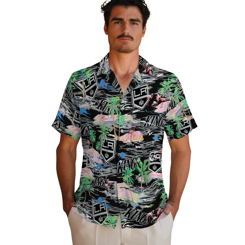 Los Angeles Kings Flamingo Retreat 2026 Hawaiian Shirt – Moonbestprint