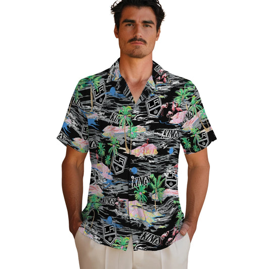 Los Angeles Kings Hawaiian Shirt - Hawaii Island | Moonbestprint