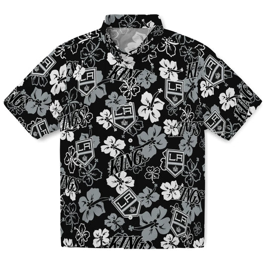 Los Angeles Kings Hibiscus Bloom Hawaiian Shirt – Moonbestprint