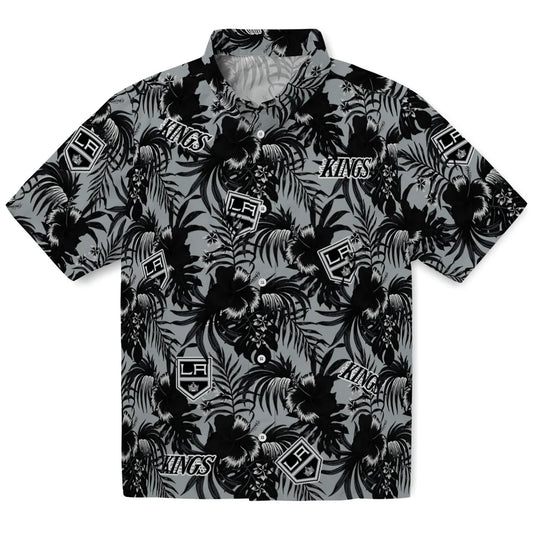 Los Angeles Kings Hawaiian Shirt - Hibiscus Exotic | Moonbestprint