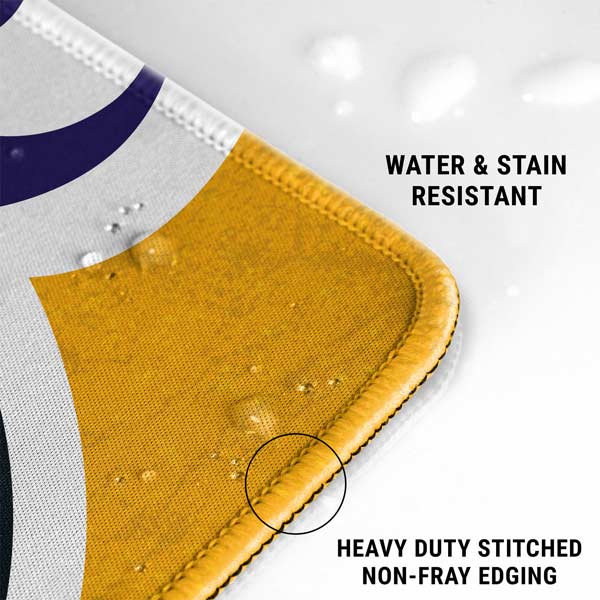 NBA Los Angeles Lakers Distressed Gaming Mouse Pad Moonbestprint