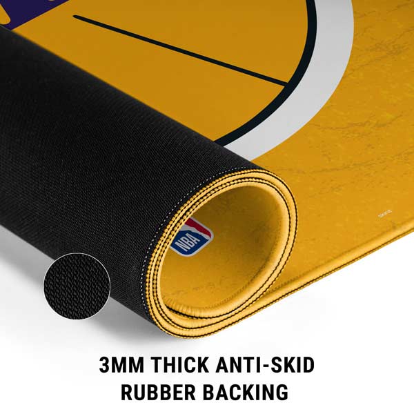 NBA Los Angeles Lakers Distressed Gaming Mouse Pad Moonbestprint