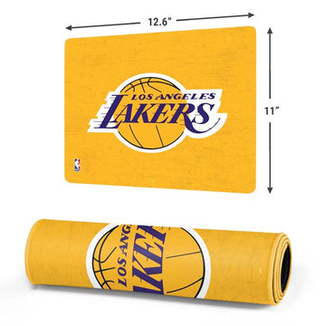 NBA Los Angeles Lakers Distressed Gaming Mouse Pad Moonbestprint