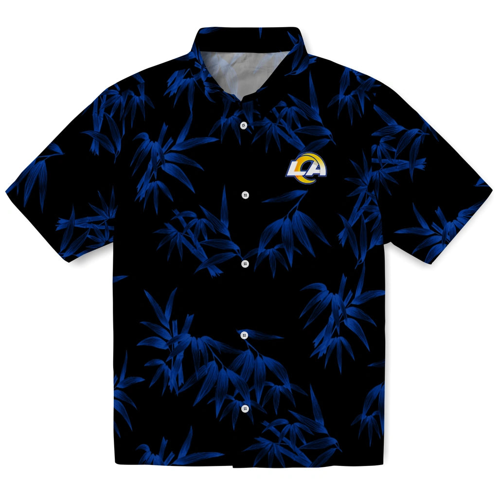 Los Angeles Rams Hawaiian Shirt - Bamboo Branches | Moonbestprint