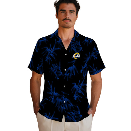 Los Angeles Rams Hawaiian Shirt - Bamboo Branches | Moonbestprint