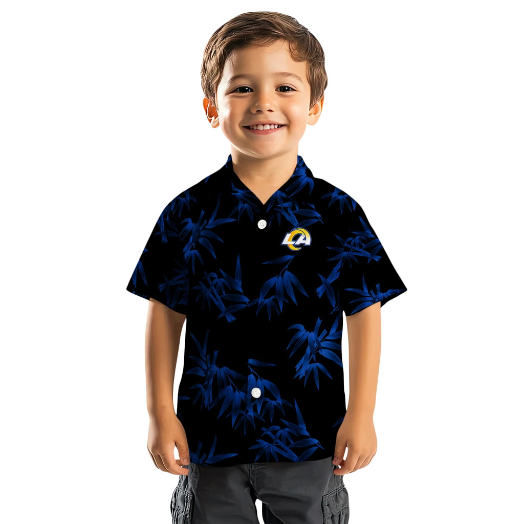 Los Angeles Rams Hawaiian Shirt - Bamboo Branches | Moonbestprint