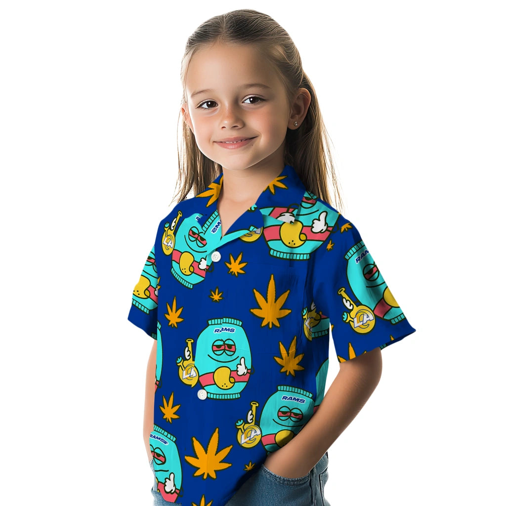 Los Angeles Rams Hawaiian Shirt - Chill Vibe | Moonbestprint