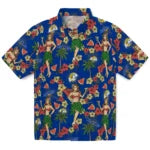 Los Angeles Rams Hawaiian Shirt - Hawaiian Girls Design | Moonbestprint