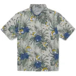 Los Angeles Rams Hawaiian Shirt - Hibiscus Designs | Moonbestprint