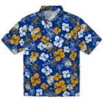 Los Angeles Rams Hawaiian Shirt - Hibiscus Flower Design | Moonbestprint