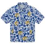 Los Angeles Rams Hawaiian Shirt - Hibiscus Motif | Moonbestprint
