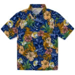 Los Angeles Rams Hawaiian Shirt - Hibiscus Tiki Jungle | Moonbestprint