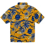 Los Angeles Rams Hawaiian Shirt - Palm Sunset | Moonbestprint