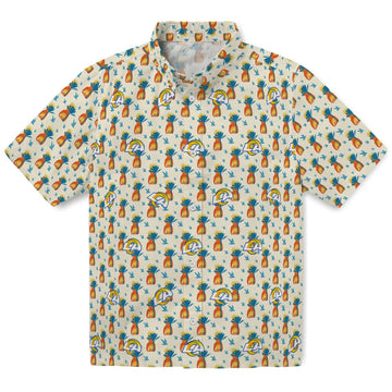 Los Angeles Rams Hawaiian Shirt - Pineapple Delight | Moonbestprint