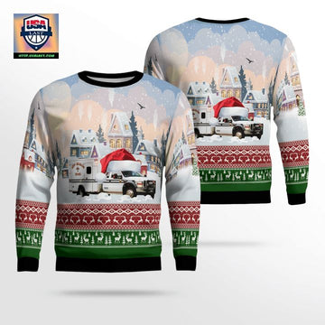 Louisiana New Orleans EMS AOP Sweater ? Usalast