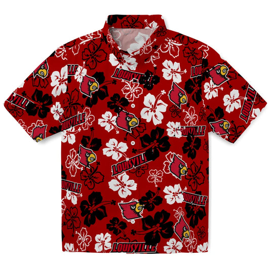 Louisville Cardinals Hibiscus Bloom Hawaiian Shirt – Moonbestprint