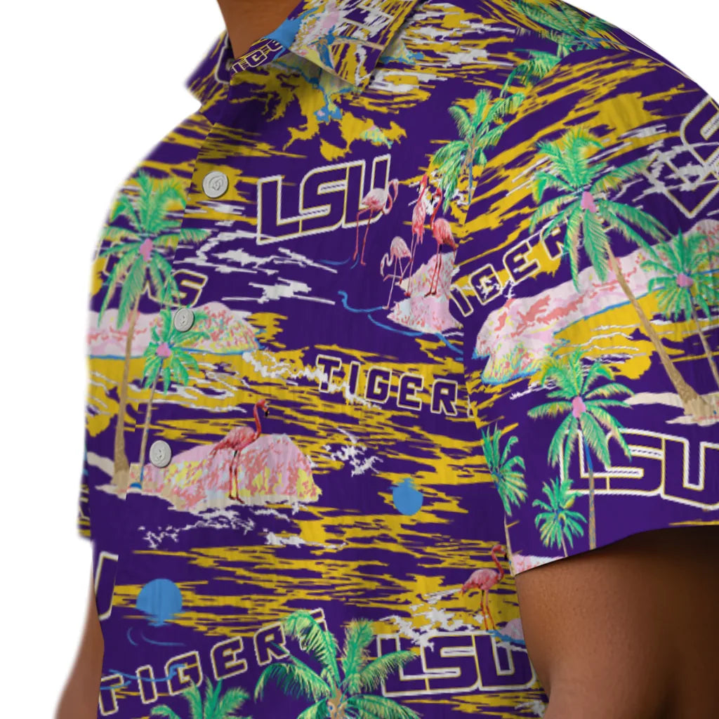 LSU Tigers Flamingo Retreat 2026 Hawaiian Shirt – Moonbestprint