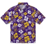 LSU Tigers Hibiscus Bloom Hawaiian Shirt – Moonbestprint