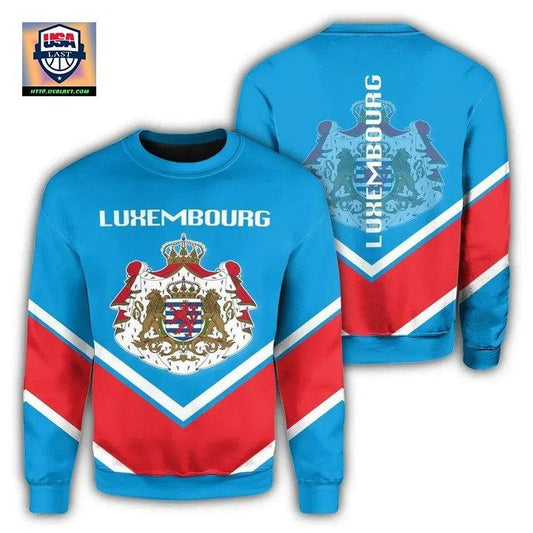 Luxembourg Coat Of Arms Sweater Lucian Style J5W ? Usalast