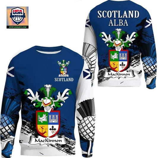 Mackinnon Scottish Family Crest Scotland Special Sweater A7 ? Usalast