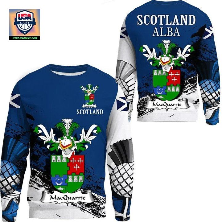 Macquarrie Or Macguarie Scottish Family Crest Scotland Special Sweater A7 ? Usalast