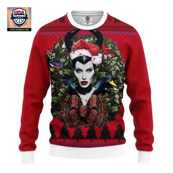 Maleficent Ugly Christmas Sweater Noel Mc Thanksgiving Gift ? Usalast