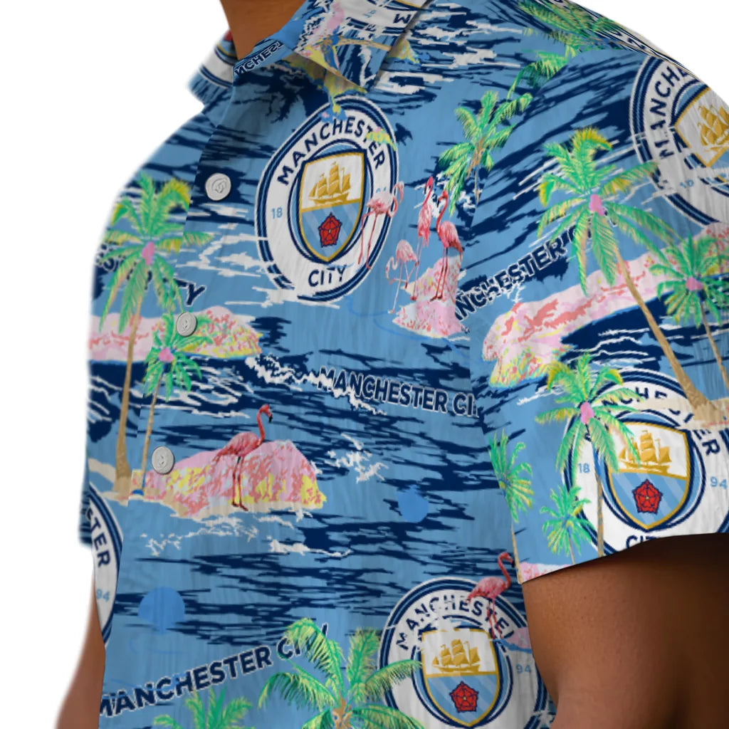 Manchester City Flamingo Retreat 2026 Hawaiian Shirt – Moonbestprint