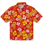 Manchester United Hibiscus Bloom Hawaiian Shirt – Moonbestprint