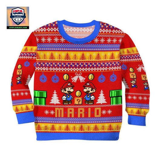 Mario Super Mario Christmas Sweater ? Usalast