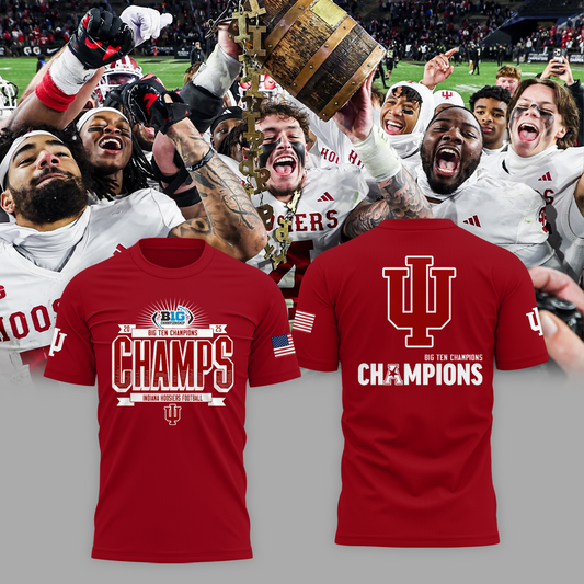 Indiana Football - We are Champions 2025 TShirt | II33 Moonbestprint
