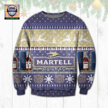 Martell Cognac Ugly Christmas Sweater 2022 ? Usalast