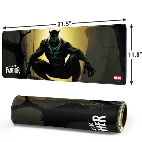 Marvel Black Panther TChalla King of Wakanda Gaming Mouse Pad Moonbestprint