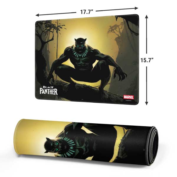 Marvel Black Panther TChalla King of Wakanda Gaming Mouse Pad Moonbestprint