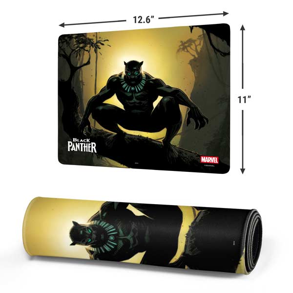 Marvel Black Panther TChalla King of Wakanda Gaming Mouse Pad Moonbestprint