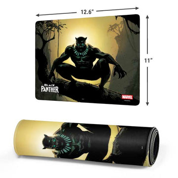 Marvel Black Panther TChalla King of Wakanda Gaming Mouse Pad Moonbestprint