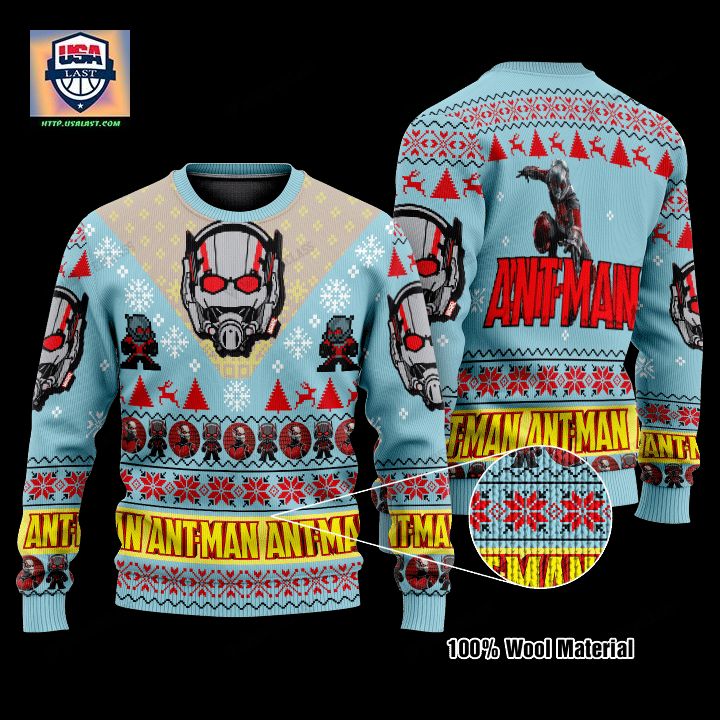 Marvel Comics Ant-Man Christmas Sweater ? Usalast