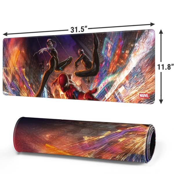 Marvel Spiderman Group Wall Gaming Mouse Pad Moonbestprint
